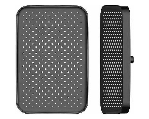 Верхний душ Berges U2 070012 Черный матовый