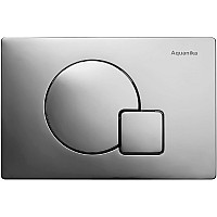 Клавиша смыва Aquanika Basic Q-type 01.02.10 Хром
