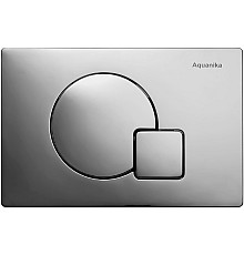 Клавиша смыва Aquanika Basic Q-type 01.02.10 Хром