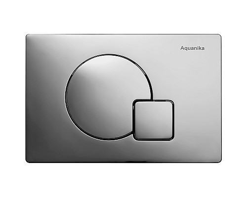 Клавиша смыва Aquanika Basic Q-type 01.02.10 Хром Клавиша смыва Aquanika Basic Q-type 01.02.10 Хром