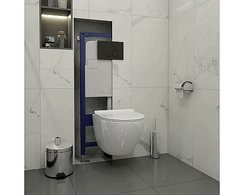 Клавиша смыва Maretti Elio AC12EL-560 Черная матовая