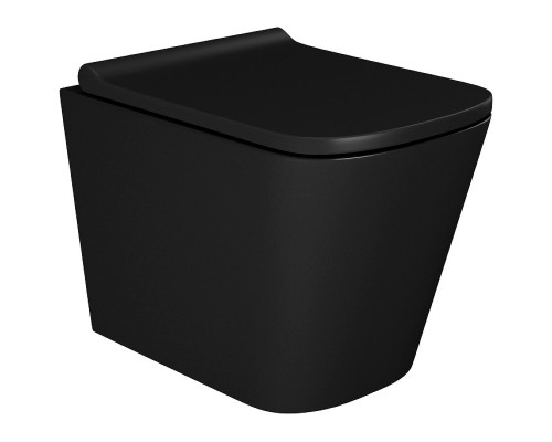 Комплект унитаза с инсталляцией Maretti Umbria UM51EL56052 с сиденьем Микролифт и Черной матовой клавишей смыва