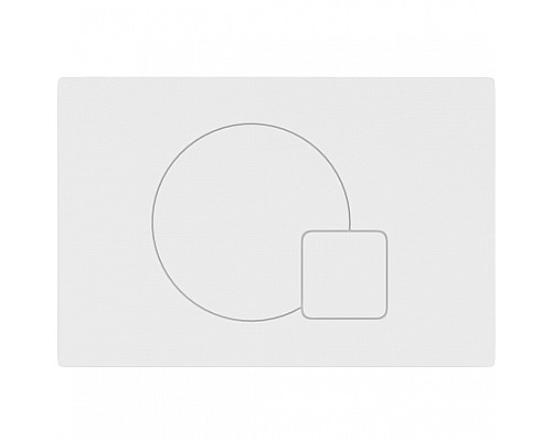 Клавиша смыва Maretti Elio AC12EL-740 Белая матовая