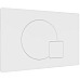 Клавиша смыва Maretti Elio AC12EL-740 Белая матовая