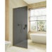 Душевая перегородка Maybah Glass MGD-698-3у 790x1950 в узком профиле Золото стекло графитовое