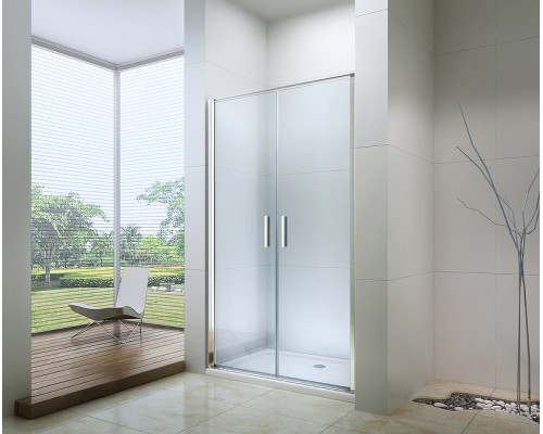 Душевая дверь Berges Legos LS-3 100 062026 профиль Хром стекло прозрачное