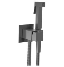 Гигиенический душ со смесителем RGW Shower Panels SP-212Gr Серый брашированный