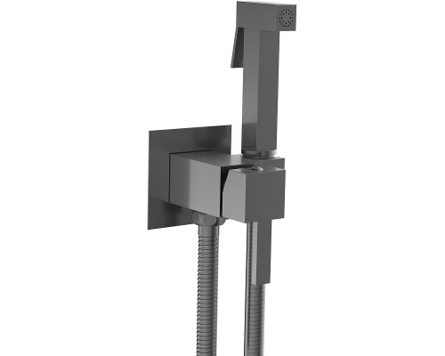 Гигиенический душ со смесителем RGW Shower Panels SP-212Gr Серый брашированный