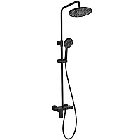 Душевая система beWash BV1MMSS6666 Черная матовая