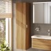 Шкаф пенал Vitra Nest Trendy 45 L подвесной Натуральное дерево