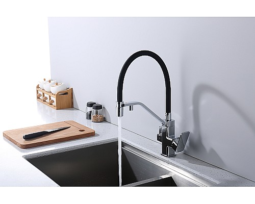 Смеситель для кухни Raglo R85.62 Хром Черный
