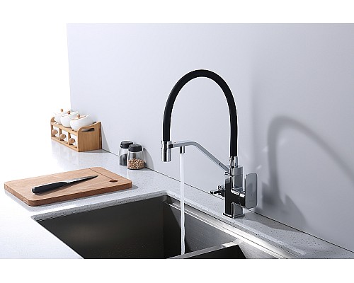 Смеситель для кухни Raglo R85.62 Хром Черный