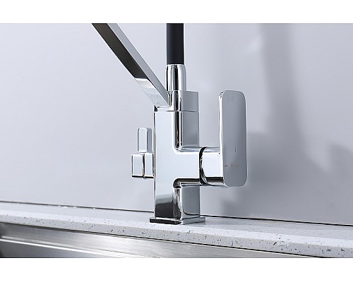 Смеситель для кухни Raglo R85.62 Хром Черный