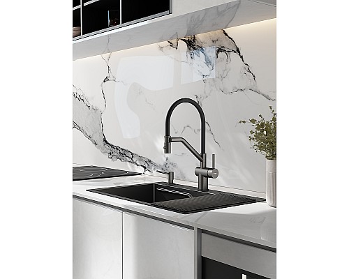 Смеситель для кухни Raglo R86.41.09 Графит матовый Черный