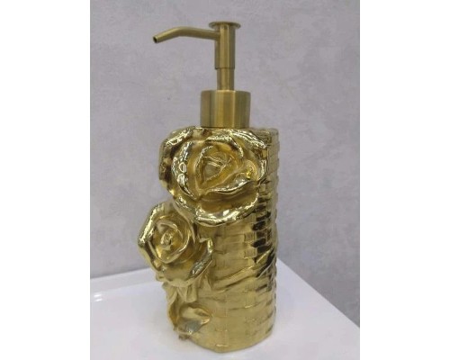 Дозатор для жидкого мыла Art&Max Rose AM-B-0091A-Do Золото