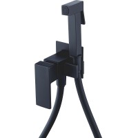 Гигиенический душ со смесителем Splenka S98.52.06 Черный матовый