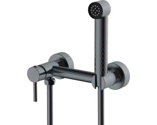 Гигиенический душ со смесителем Splenka S99.51.07 Серый матовый