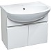 Тумба под раковину Runo Лада 50 00-00001366 подвесная Белая