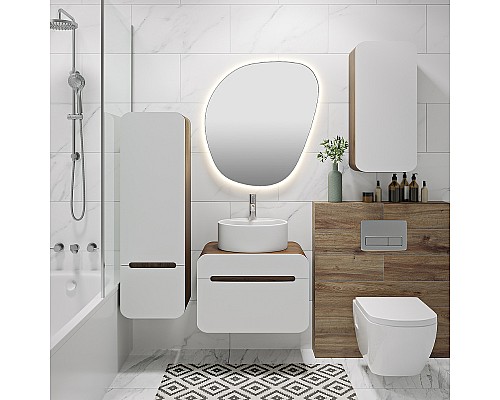 Раковина Runo Sole 40 00-00001448 Белая