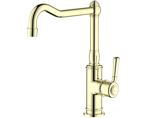 Смеситель для кухни Aquatek Классик AQ1580PG Полированное золото