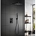 Душевая система Aquatek Лира AQ1472MB Черная матовая