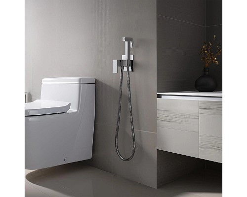 Гигиенический душ со смесителем Aquatek Либра AQ1022CR Хром