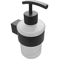 Дозатор для жидкого мыла Altasan Лотос ЛТ80ЧМ Черный матовый