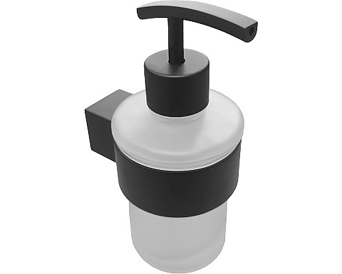 Дозатор для жидкого мыла Altasan Лотос ЛТ80ЧМ Черный матовый