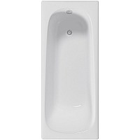 Чугунная ванна Delice Continental 140x70 DLR230619 без отверстий под ручки и антискользящего покрытия