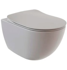 Унитаз Creavit Free FE322-11CG00E-0000 подвесной Холодный серый матовый без сиденья
