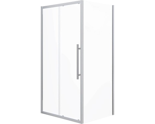 Душевой уголок Esbano Flex 120x80 профиль Хром стекло прозрачное
