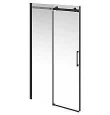 Душевая дверь Kerama Marazzi Cristallo 120 CT.120.SD.BLK.M профиль Черный матовый стекло прозрачное