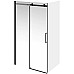Душевая дверь Kerama Marazzi Cristallo 120 CT.120.SD.BLK.M профиль Черный матовый стекло прозрачное