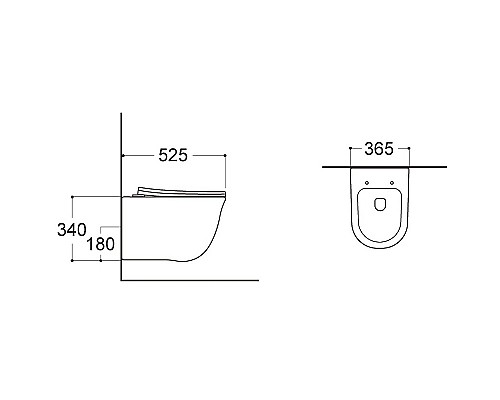 Комплект унитаза с инсталляцией Aquatek Set Aquatek Классик-010 4в1 с сиденьем Микролифт и клавишей смыва Хром глянцевый