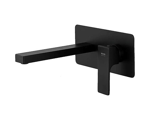 Смеситель для раковины Remer Absolute AU15KBNO Черный матовый
