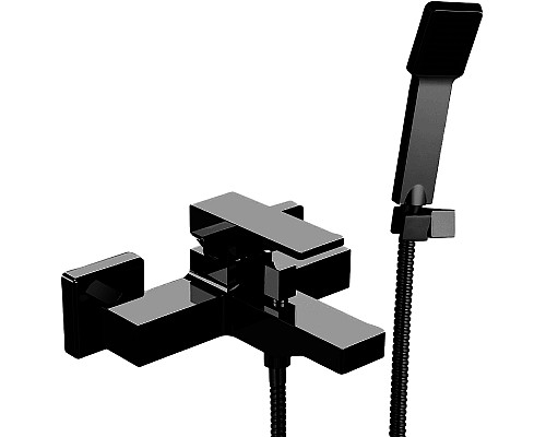 Смеситель для ванны Remer Absolute AU02CFP Черный брашированный хром
