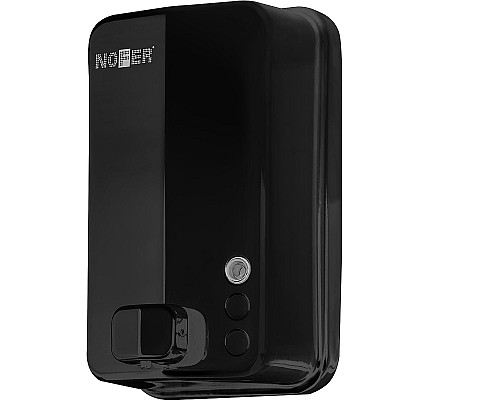 Диспенсер для жидкого мыла Nofer Inox Evo 03050.N Черный