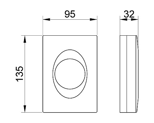 Диспенсер гигиенических пакетов Nofer 04029.N Черный