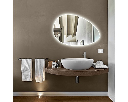 Зеркало Silver Mirrors Omega 92 LED-00002556 с подсветкой с бесконтактным выключателем