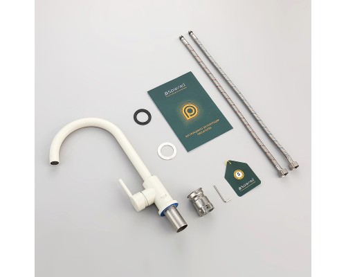 Смеситель для кухни Splenka S201.40.08 Белый матовый