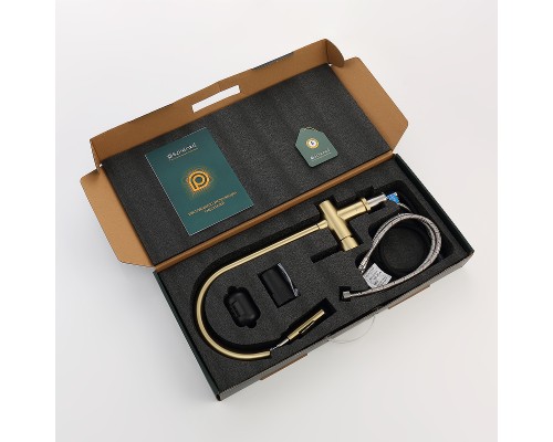 Смеситель для кухни Splenka S204.49.03 Золото матовое