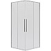 Душевой уголок Niagara Nova 80х80 NG-6622-34 профиль Хром стекло прозрачное
