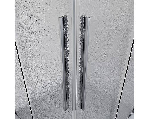 Душевой уголок Niagara Nova 80х80 NG-3622-34 профиль Хром стекло шиншилла