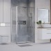 Душевой уголок Niagara Nova 130х80 профиль Хром стекло прозрачное