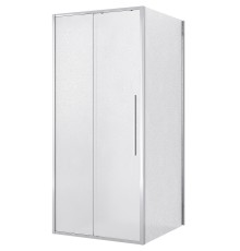 Душевой уголок Niagara Nova 100х90 NG-65-10CH-CH90-34 профиль Хром стекло шиншилла