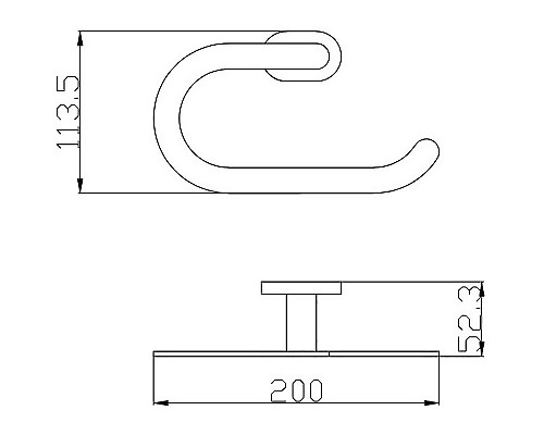 Держатель туалетной бумаги Rav Slezak Yukon YUA0401 Хром