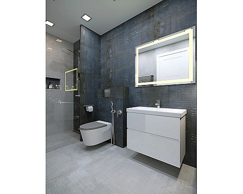 Тумба под раковину Bellezza Жаклин 80 4636413110010 подвесная Белая