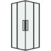 Душевой уголок Grossman Cosmo 100х100 300.K33.02.1010.42.00 профиль Графит сатин стекло прозрачное