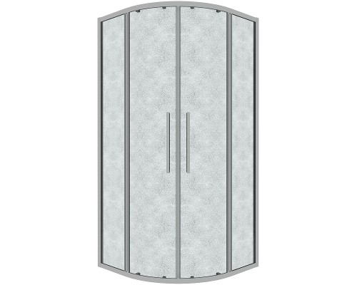 Душевой уголок Grossman Cosmo 90х90 301.K33.02.9090.10.02 профиль Хром стекло шиншилла