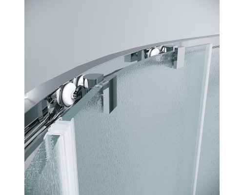 Душевой уголок Grossman Cosmo 90х90 301.K33.02.9090.10.02 профиль Хром стекло шиншилла